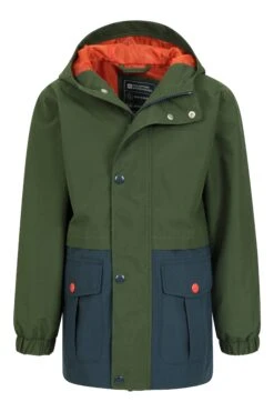 Mountain Warehouse Colourblock Amazon Kids Waterproof Jacket -Kids Fashion Clothing Store 047241 kha colourblock amazon kids waterproof jacket kid ss22 05