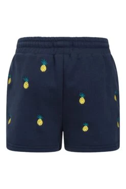 Mountain Warehouse Kids Pineapple Jersey Shorts -Kids Fashion Clothing Store 047248 nav girls pineapple aoe jersey short kid aw21 03