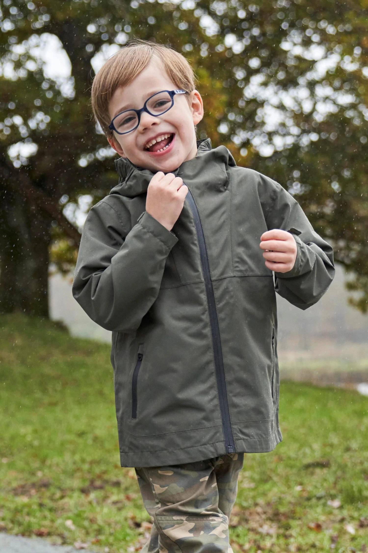 Mountain Warehouse Sleet Kids Waterproof Jacket