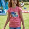 Mountain Warehouse Beach Kids Organic T-Shirt 2 Mountain Warehouse Beach Kids Organic T-Shirt -Kids Fashion Clothing Store 047290 pin girls organic beach scene with gold foil tee kid ecom lifestyle ss22 01
