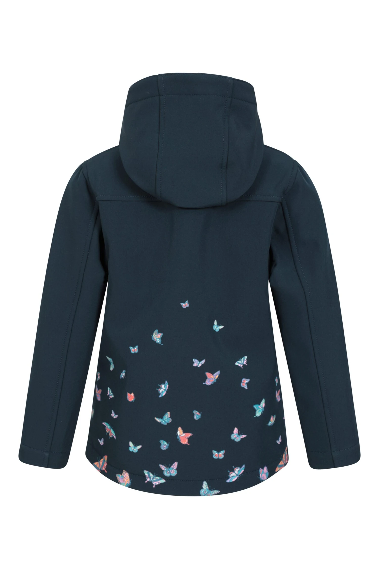 Mountain Warehouse Kids Hem Print Softshell Jacket 5 Mountain Warehouse Kids Hem Print Softshell Jacket - Image 3