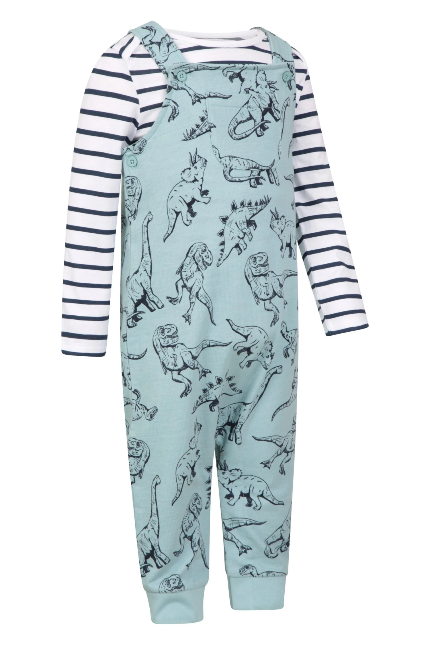 Mountain Warehouse Baby Jersey Dungaree Set 4 Mountain Warehouse Baby Jersey Dungaree Set - Image 2