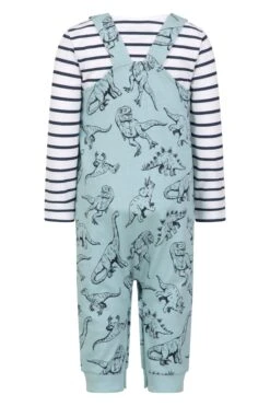 Mountain Warehouse Baby Jersey Dungaree Set 13 Mountain Warehouse Baby Jersey Dungaree Set -Kids Fashion Clothing Store 047665 grn baby jersey dungaree set kid aw21 03