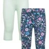 Mountain Warehouse Cropped Patterned Kids Leggings -Kids Fashion Clothing Store 047778 flo cropped patterned casual kids leggings kid ss23 01