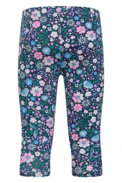 Mountain Warehouse Cropped Patterned Kids Leggings -Kids Fashion Clothing Store 047778 flo cropped patterned casual kids leggings kid ss23 04