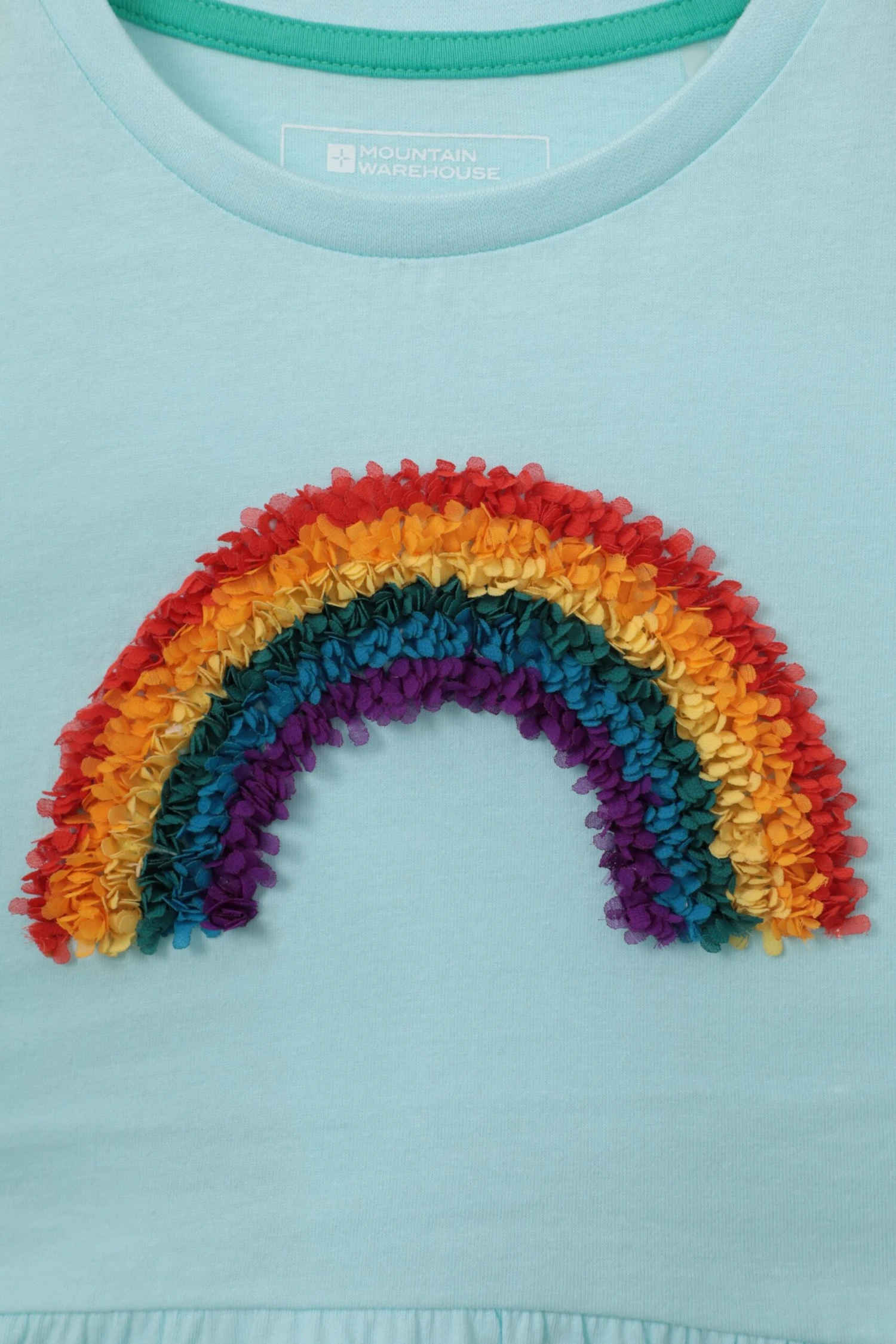 Mountain Warehouse Kids Organic Ruffle Hem Tee 6 Mountain Warehouse Kids Organic Ruffle Hem Tee - Image 4