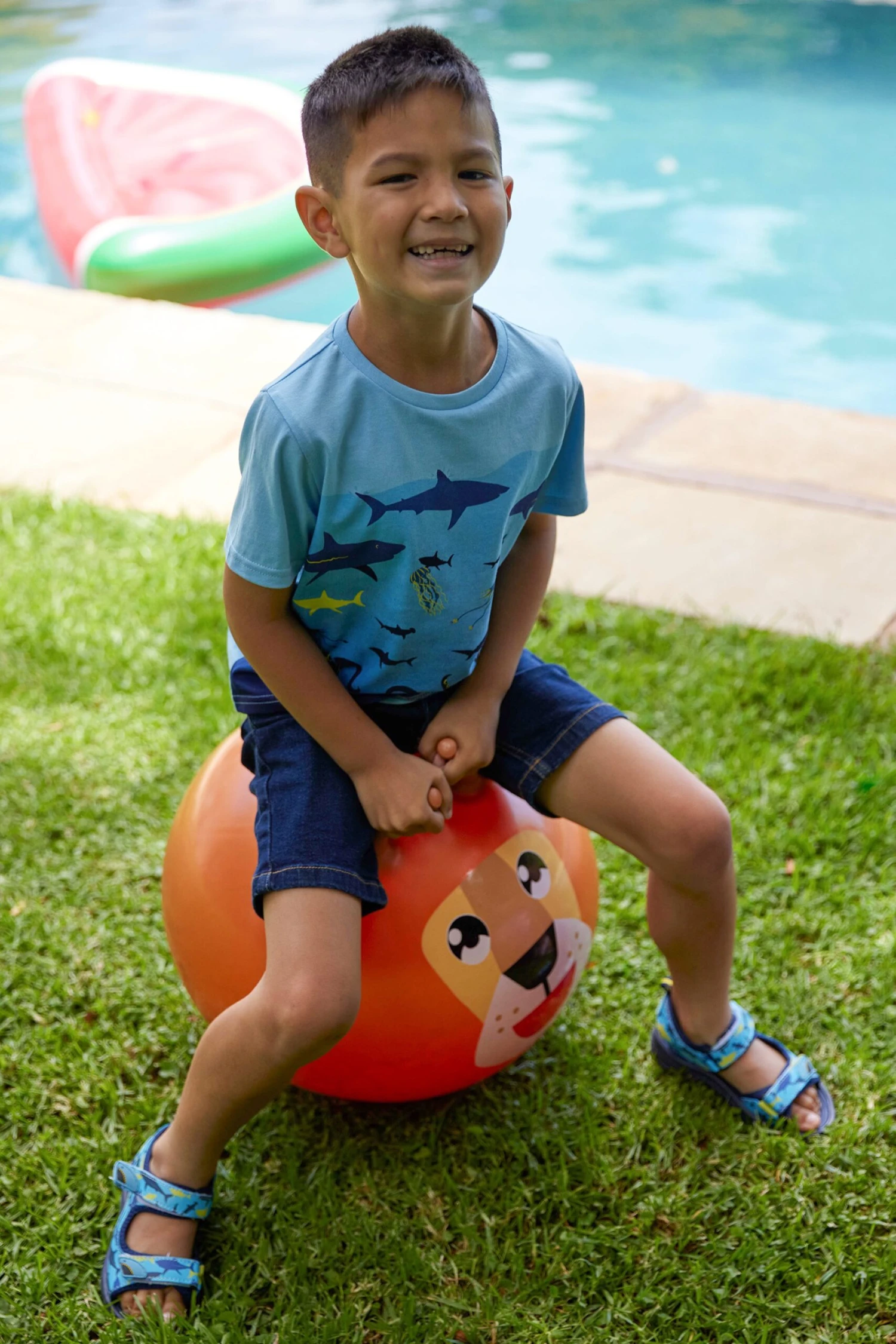 Mountain Warehouse Ombre Deep Sea Kids Organic T-Shirt 3 Mountain Warehouse Ombre Deep Sea Kids Organic T-Shirt