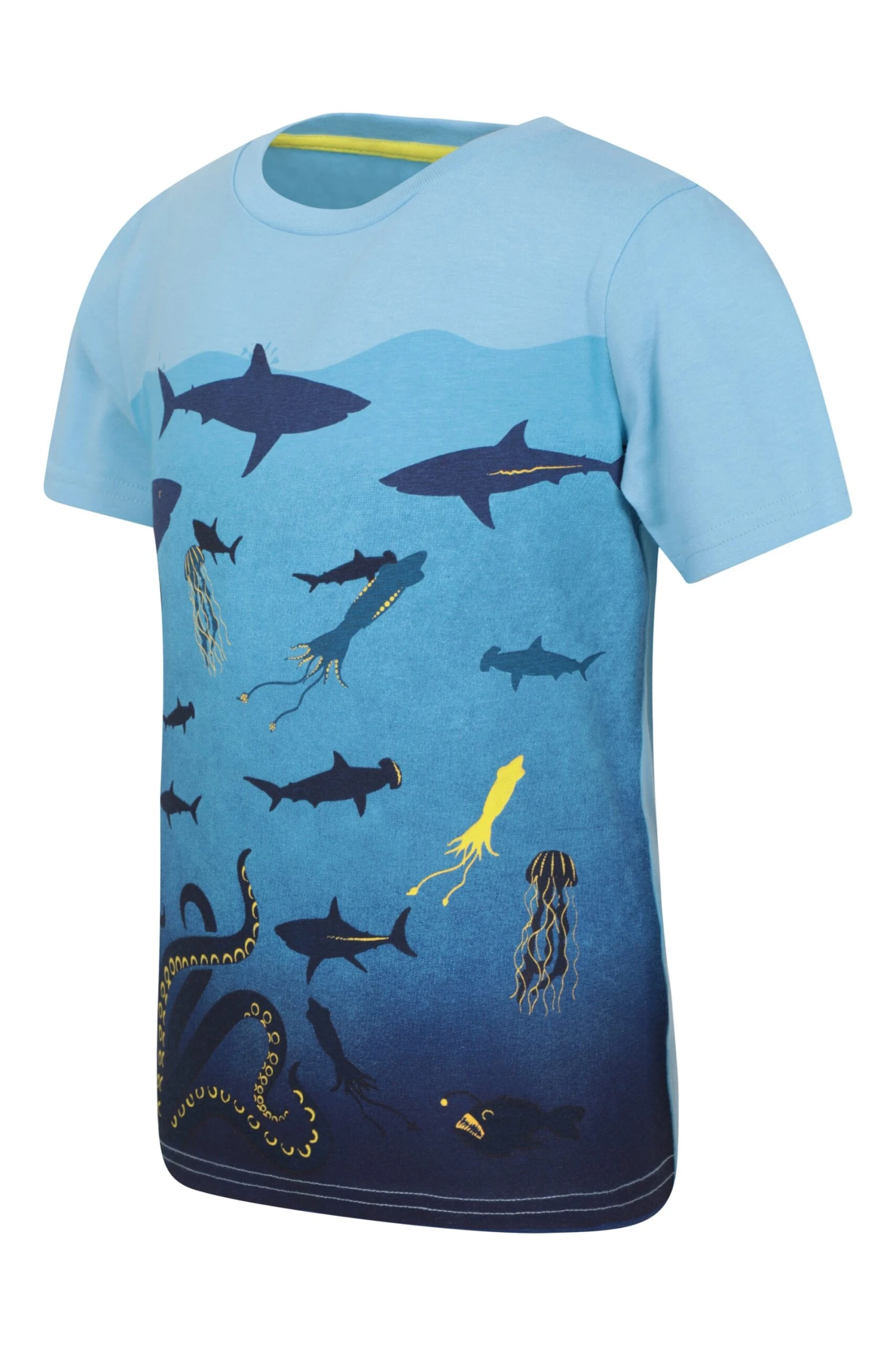 Mountain Warehouse Ombre Deep Sea Kids Organic T-Shirt 6 Mountain Warehouse Ombre Deep Sea Kids Organic T-Shirt - Image 4