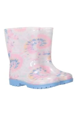 Mountain Warehouse Tie Dye Kids Wellies