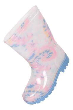 Mountain Warehouse Tie Dye Kids Wellies -Kids Fashion Clothing Store 048012 lpi tie dye kids welly ftw aw21 06