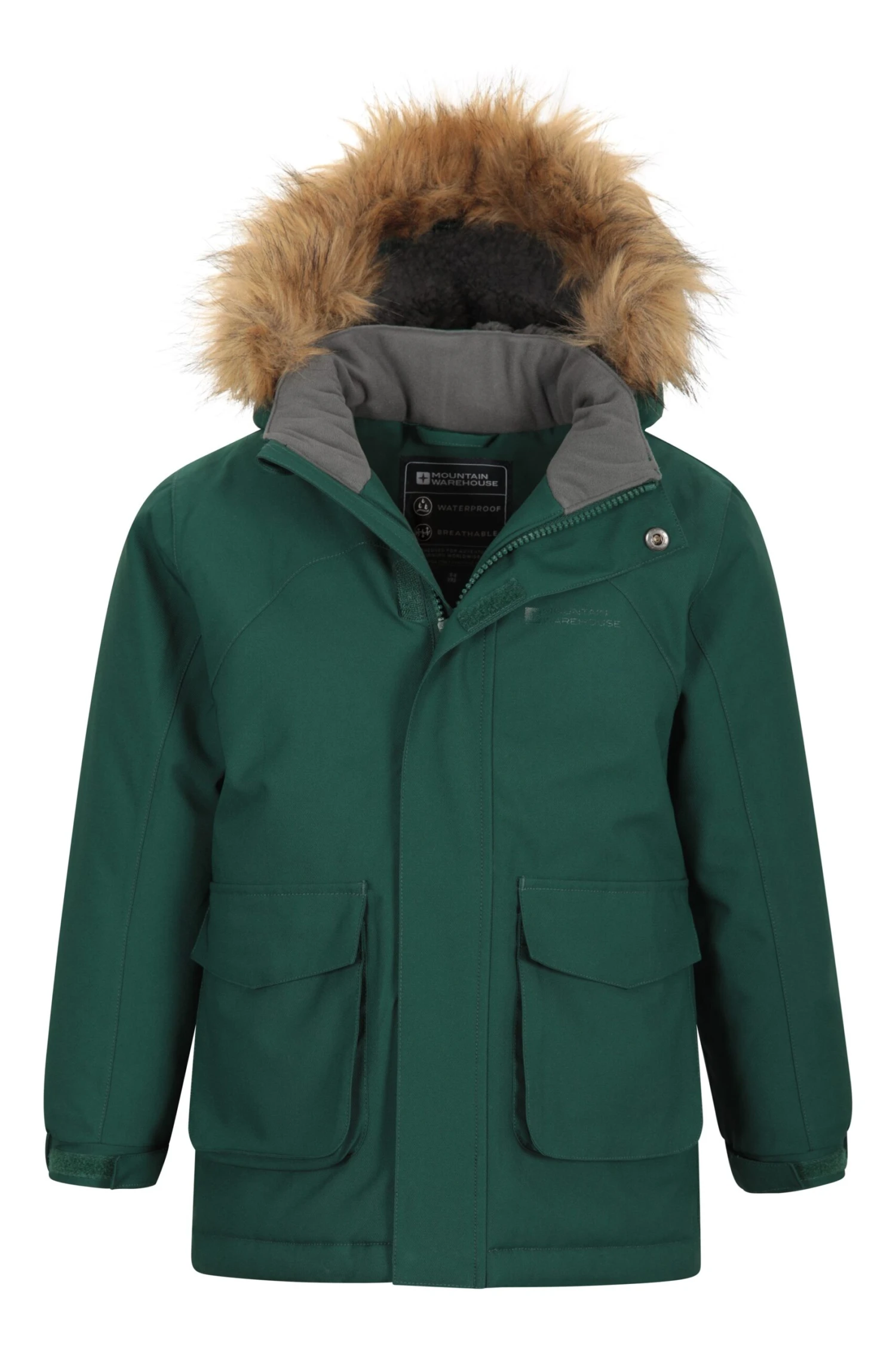 Mountain Warehouse Ranger II Waterproof Kids Parka Jacket - Image 5