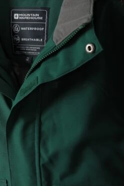 Mountain Warehouse Ranger II Waterproof Kids Parka Jacket -Kids Fashion Clothing Store 048097 grn ranger 2 kids waterproof parka jacket kid aw21 06