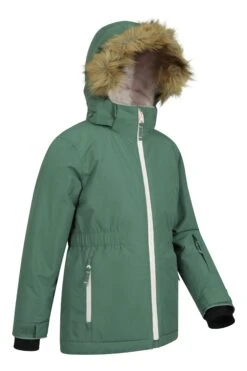 Mountain Warehouse Freeze Kids Parka Ski Jacket -Kids Fashion Clothing Store 048226 kha freeze kids parka ski jacket kid aw21 04