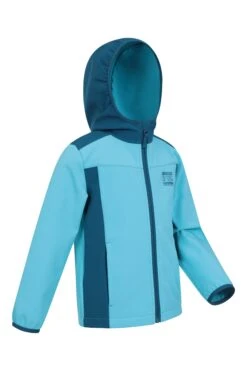 Mountain Warehouse Steve Backshall Expedition Kids Softshell -Kids Fashion Clothing Store 049217 blu steve backshall expedition kids softshell kid aw21 02