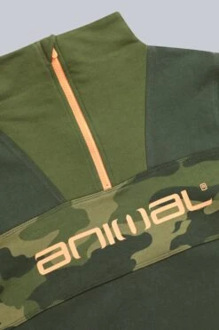 Animal Tiber Kids Organic Sweatshirt 16 Animal Tiber Kids Organic Sweatshirt -Kids Fashion Clothing Store 049546 kha animal tiber boys organic quarterzip sweatshirt anl aw22 07