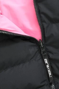 Animal Robyn Kids Reversible Jacket -Kids Fashion Clothing Store 049622 bla animal robyn kids reversible baffle jacket anl aw22 10