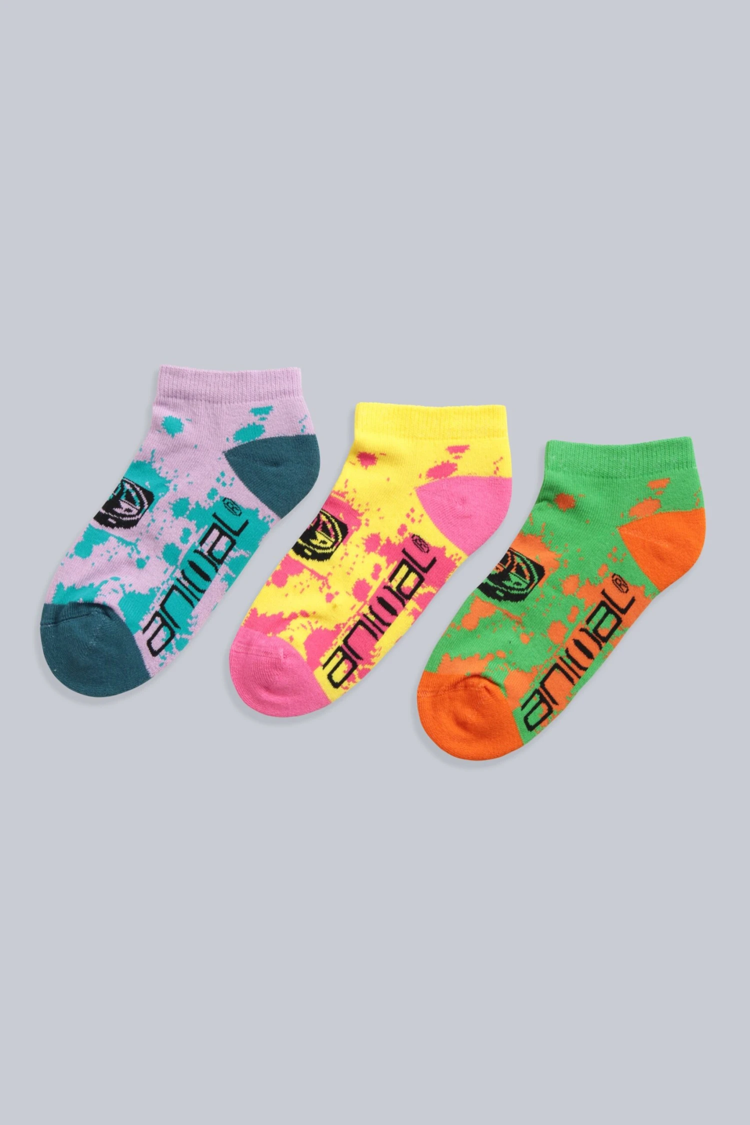 Animal Lucy Kids Socks 3-Pack 3 Animal Lucy Kids Socks 3-Pack