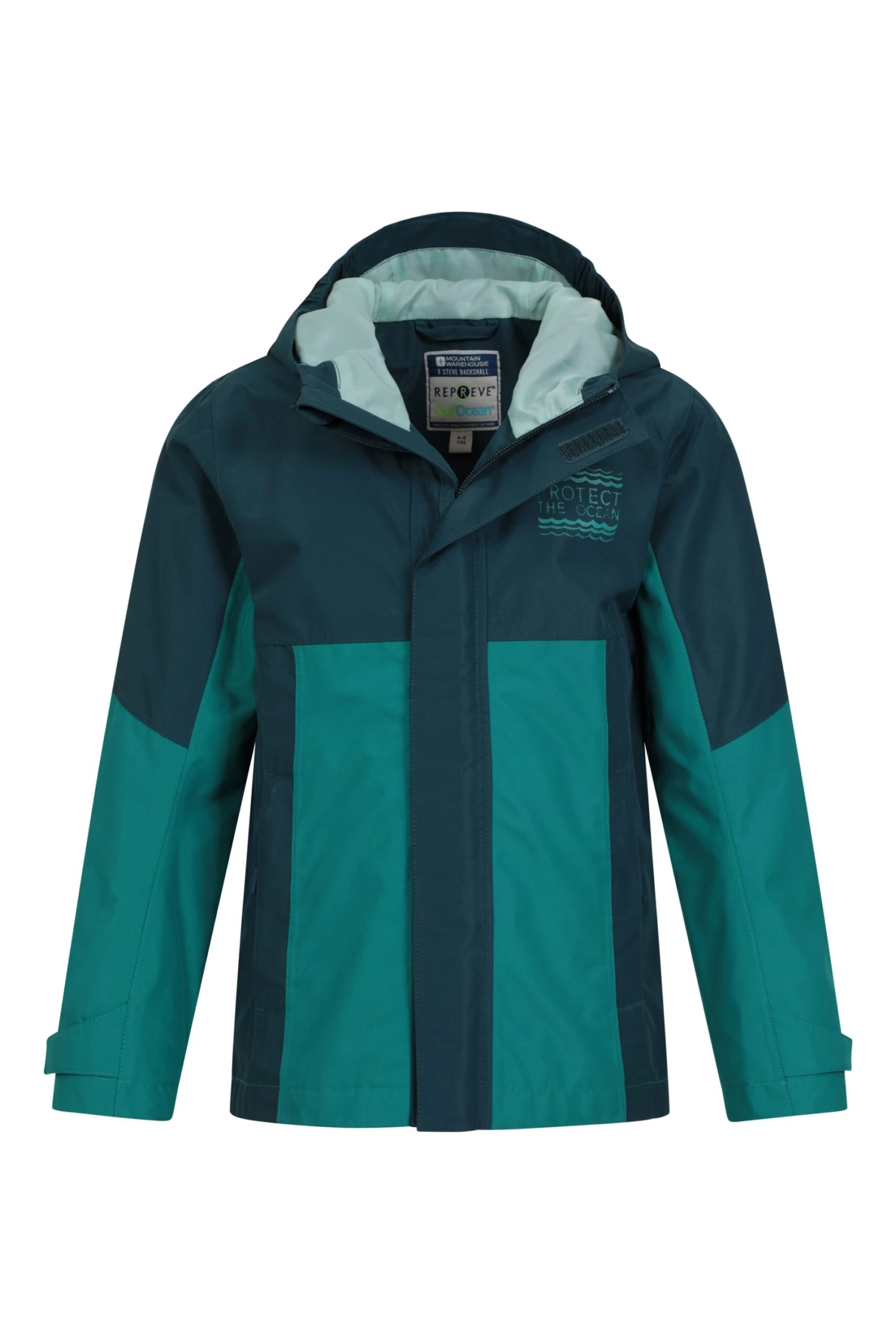Mountain Warehouse Steve Backshall Explore Kids Waterproof Jacket 8 Mountain Warehouse Steve Backshall Explore Kids Waterproof Jacket - Image 6