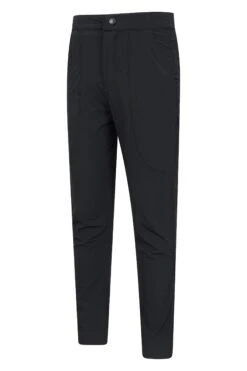 Mountain Warehouse Kids Extreme Kesugi Slim Trousers -Kids Fashion Clothing Store 050099 bla kids extreme kesugi superslim stretc trouser kid aw23 04