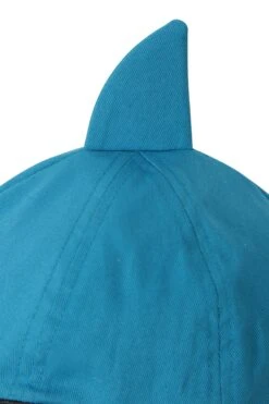 Mountain Warehouse Shark Kids Baseball Cap -Kids Fashion Clothing Store 050245 blu shark baseball hat acc ss23 07