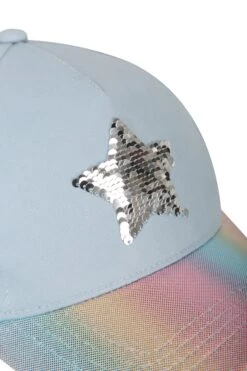 Mountain Warehouse Star Sequin Kids Baseball Cap 11 Mountain Warehouse Star Sequin Kids Baseball Cap -Kids Fashion Clothing Store 050246 blu star sequin kids baseball cap acc aw21 05
