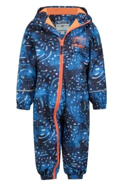 Mountain Warehouse Steve Backshall Splash Baby Rainsuit -Kids Fashion Clothing Store 050256 nav steve backshall splash baby rainsuit kid aw21 07