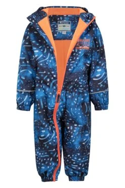 Mountain Warehouse Steve Backshall Splash Baby Rainsuit -Kids Fashion Clothing Store 050256 nav steve backshall splash baby rainsuit kid aw21 08