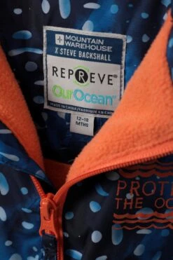 Mountain Warehouse Steve Backshall Splash Baby Rainsuit -Kids Fashion Clothing Store 050256 nav steve backshall splash baby rainsuit kid aw21 12