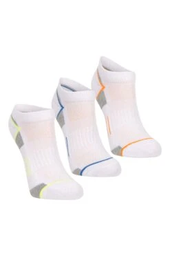 Mountain Warehouse Kids IsoCool Socks 3-Pack 19 Mountain Warehouse Kids IsoCool Socks 3-Pack -Kids Fashion Clothing Store 050350 whi isocool kids performance quarter length sock 3 pk acc ss22 01