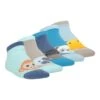 Mountain Warehouse Little Animal Baby Socks 5-Pack -Kids Fashion Clothing Store 050359 blu little animal sock 5 pk acc ss22 01