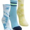 Mountain Warehouse Tie Dye Kids Recycled Socks 3-Pack 1 Mountain Warehouse Tie Dye Kids Recycled Socks 3-Pack -Kids Fashion Clothing Store 050368 pbl tiedye kids sock 3 pk acc ss22 01