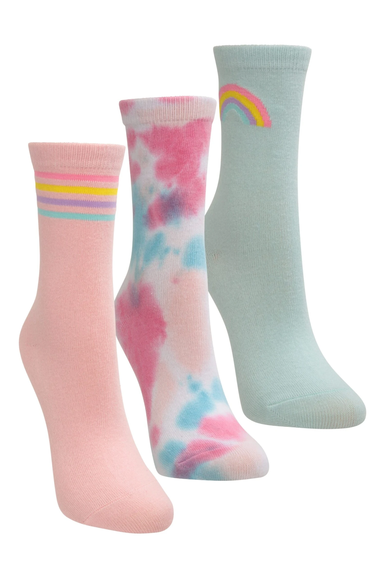 Mountain Warehouse Tie Dye Kids Recycled Socks 3-Pack 9 Mountain Warehouse Tie Dye Kids Recycled Socks 3-Pack - Image 7