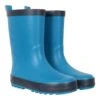 Mountain Warehouse Rubber Kids Wellies -Kids Fashion Clothing Store 051086 blu rubber kids wellie ftw aw22 01