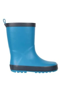Mountain Warehouse Rubber Kids Wellies 9 Mountain Warehouse Rubber Kids Wellies -Kids Fashion Clothing Store 051086 blu rubber kids wellie ftw aw22 02
