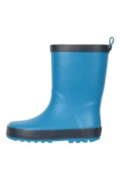 Mountain Warehouse Rubber Kids Wellies 12 Mountain Warehouse Rubber Kids Wellies -Kids Fashion Clothing Store 051086 blu rubber kids wellie ftw aw22 05