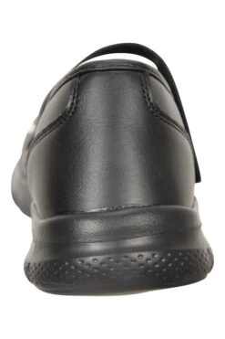 Mountain Warehouse Kite Kids Adaptive School Shoes -Kids Fashion Clothing Store 051226 bla kite kids strap school shoe ftw aw22 04