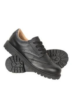 Mountain Warehouse Playground Kids Brogue School Shoes