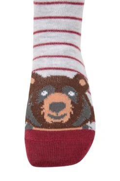 Mountain Warehouse Recycled Character Kids Socks -Kids Fashion Clothing Store 051287 gre recycled kids character sock 3 pk acc aw22 04