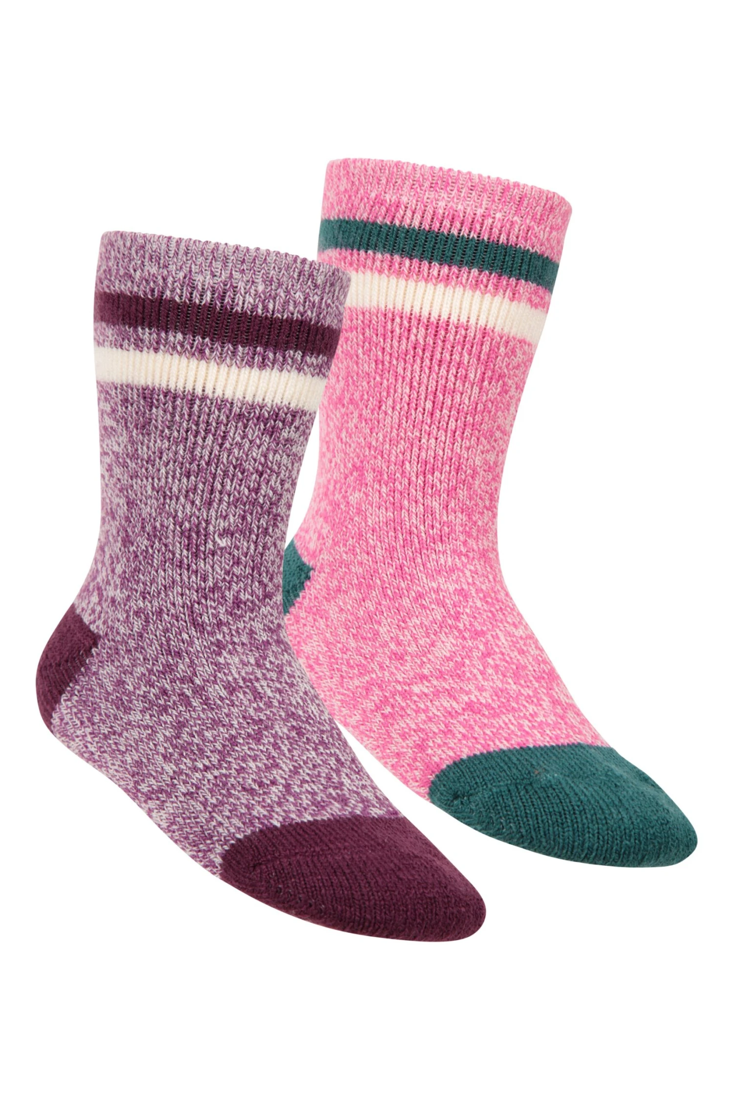 Mountain Warehouse Melange Kids Grippi Socks 2-Pack 8 Mountain Warehouse Melange Kids Grippi Socks 2-Pack - Image 6