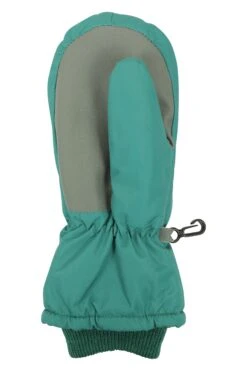 Mountain Warehouse Critter Kids Ski Mittens -Kids Fashion Clothing Store 051413 grn critter kids snow proof ski mitten acc aw22 04