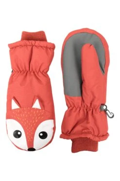 Mountain Warehouse Critter Kids Ski Mittens -Kids Fashion Clothing Store 051413 rus critter kids snow proof ski mitten acc aw22 01