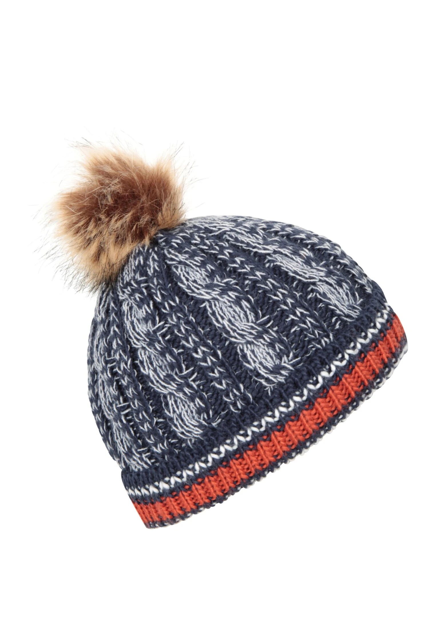 Mountain Warehouse Badged Kids Pom-Pom Beanie - Image 2