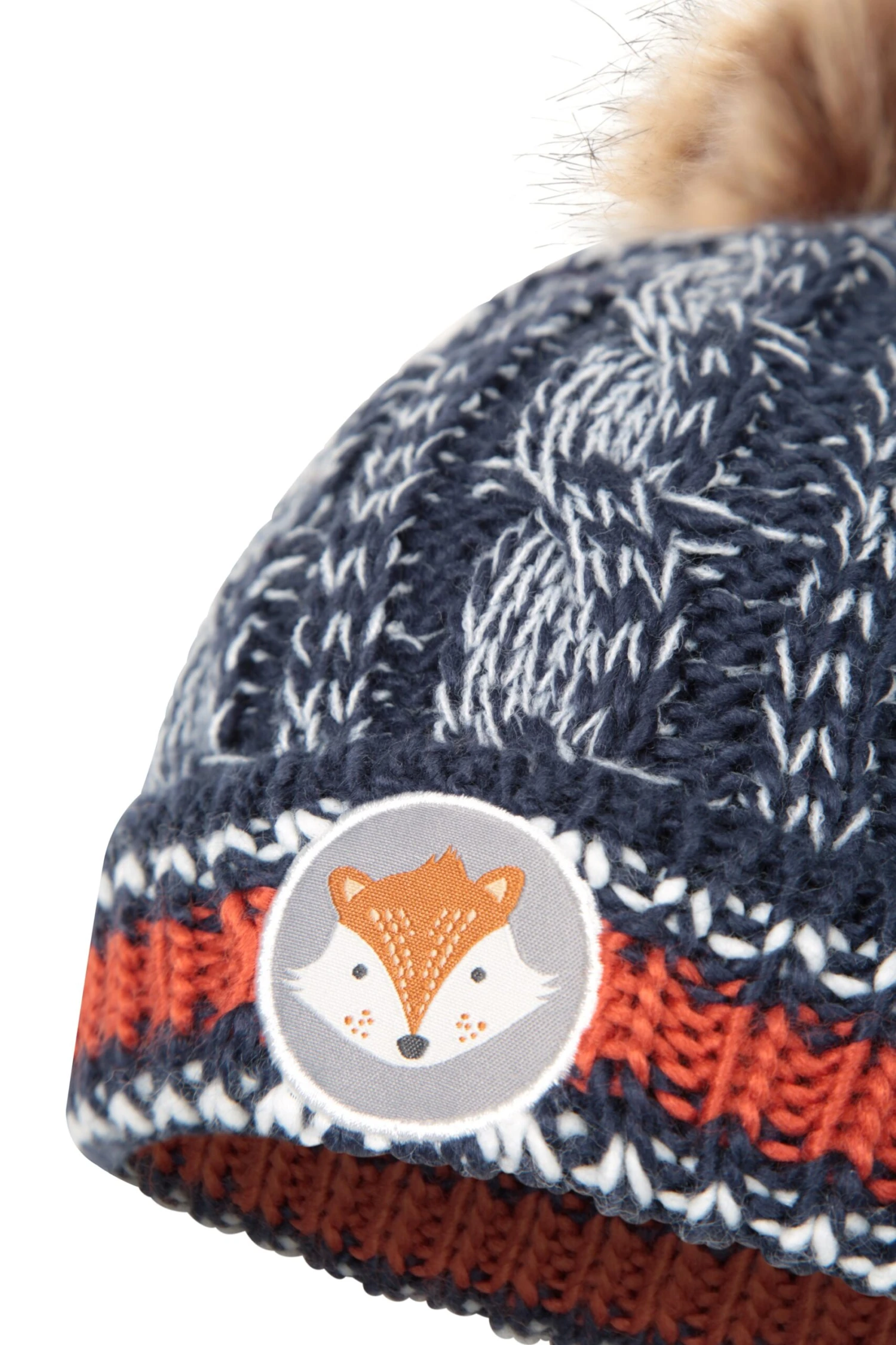 Mountain Warehouse Badged Kids Pom-Pom Beanie - Image 6