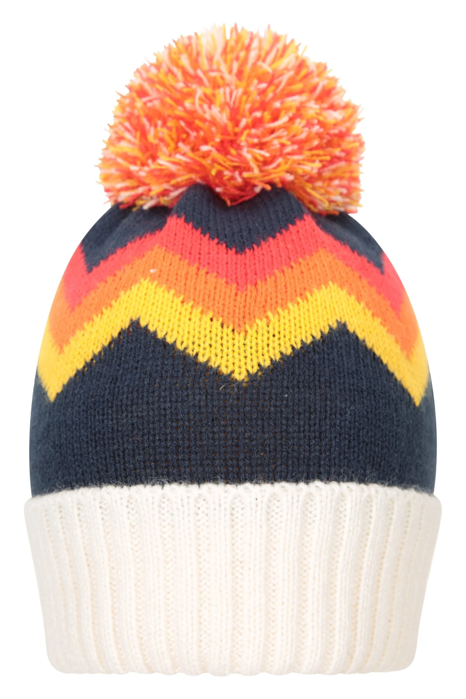 Mountain Warehouse Moraine Chevron Kids Pom Beanie - Image 5