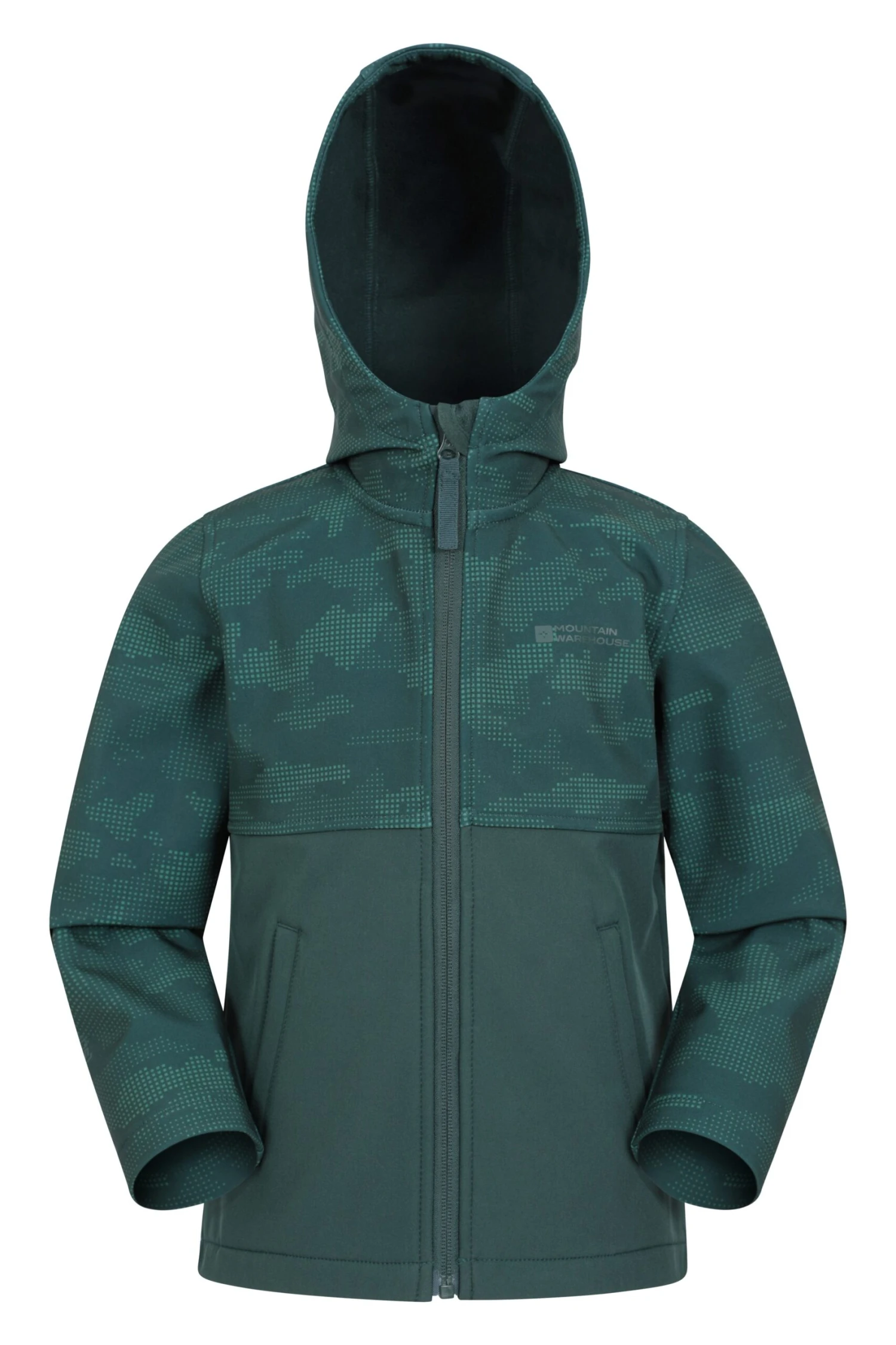 Mountain Warehouse Exodus Kids Camo Print Softshell - Image 8