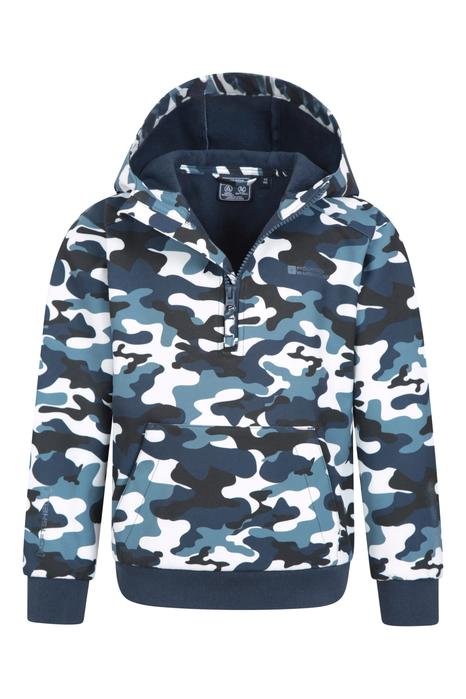 Mountain Warehouse Helix Kids Pullover Softshell Jacket - Image 5