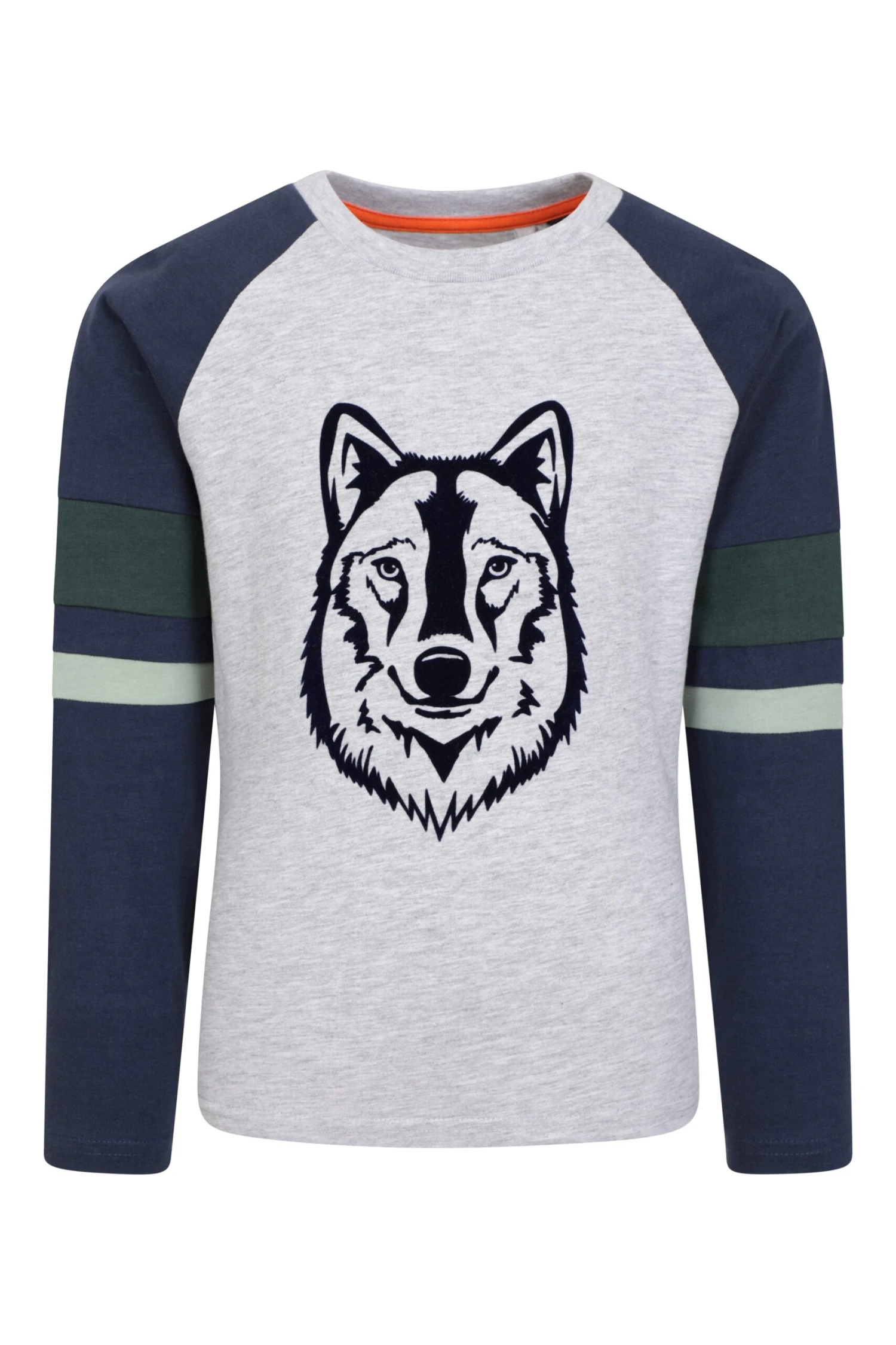 Mountain Warehouse Flock Wolf Kids Organic T-Shirt - Image 2