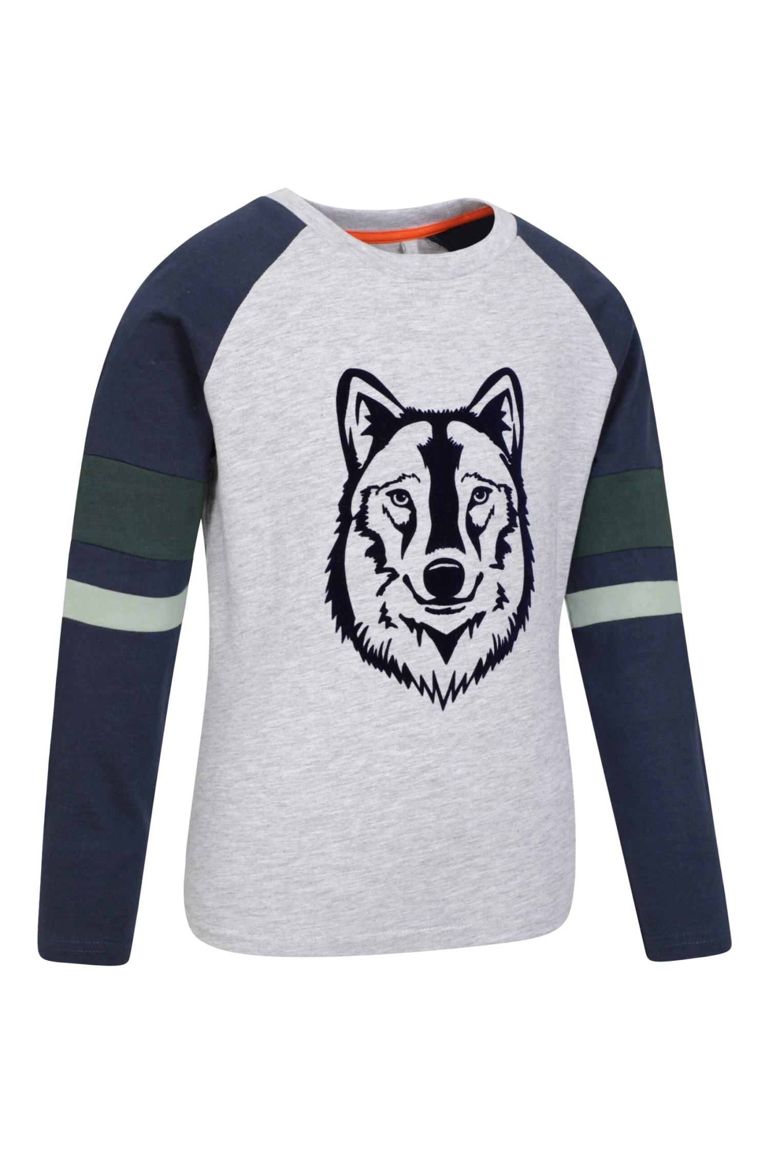 Mountain Warehouse Flock Wolf Kids Organic T-Shirt - Image 3