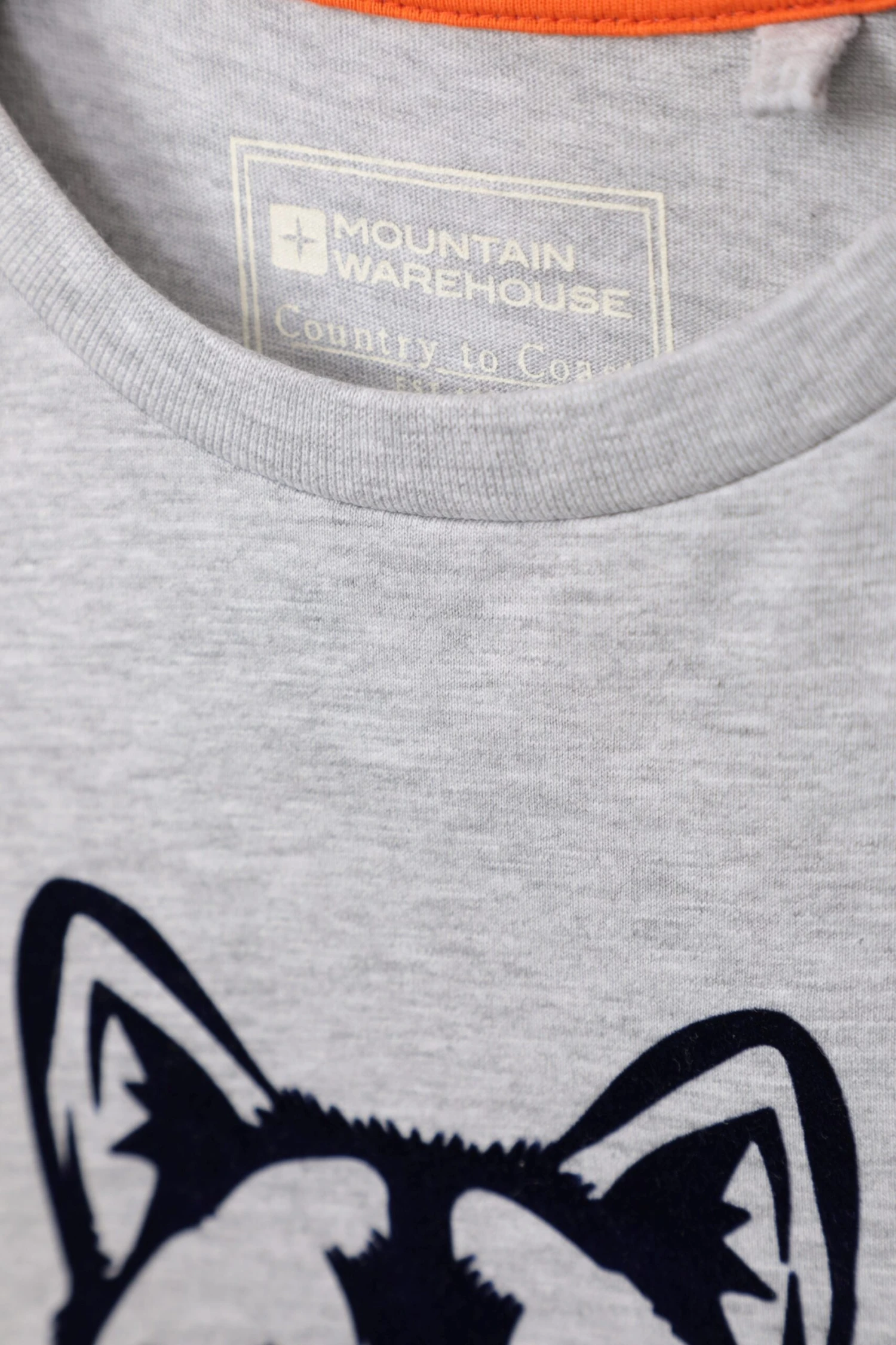 Mountain Warehouse Flock Wolf Kids Organic T-Shirt - Image 6