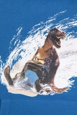 Mountain Warehouse Dino Snow Mobile Kids Organic Hoodie -Kids Fashion Clothing Store 051640 cob dino snow mobile kids organic printed hoodie kid aw22 06